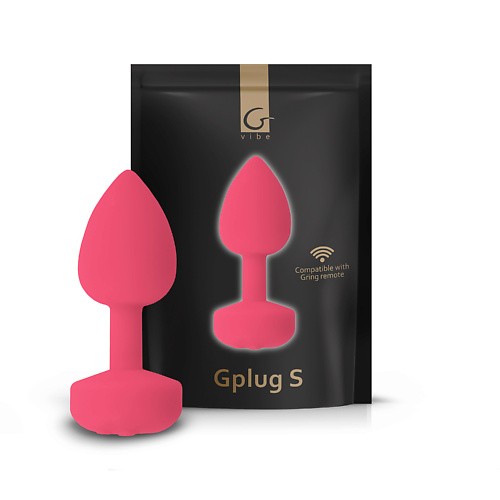 GVIBE Gplug S Neon Rose Анальна пробка с вибрацией эксмо больше чем секс 18