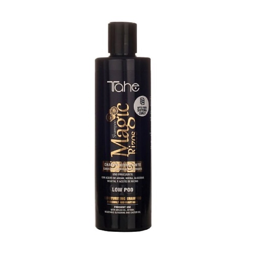 TAHE Увлажняющий шампунь для вьющихся волос MAGIC RIZOS LOW POO 300 tahe набор для ухода за волосами magic pack