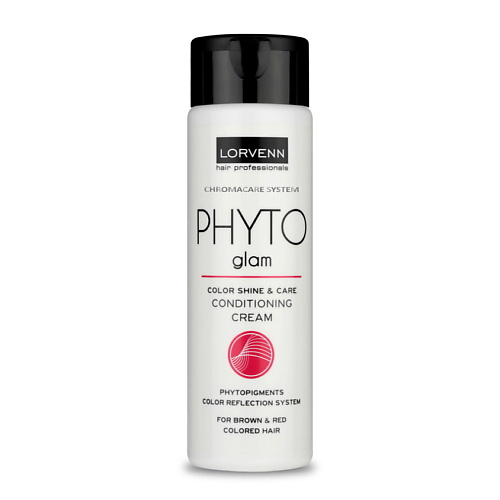 LORVENN HAIR PROFESSIONALS Крем-кондиционер для окрашенных волос PHYTO GLAM 300 балансирующий крем bio phyto balancing cream