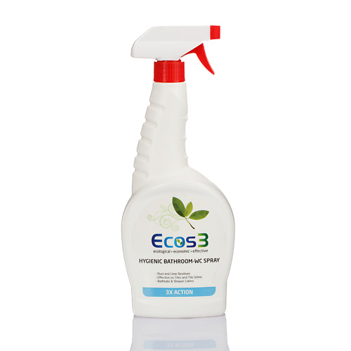 ECOS3 Чистящее средство спрей для ванной комнаты 750 чистящее средство для плит sanitol спрей 500 мл