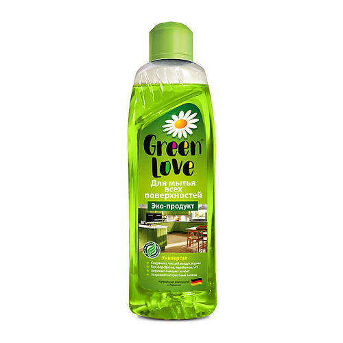 GREEN LOVE Моющее средство универсальное 1000 ecos3 моющее средство для детских бутылочек и игрушек 500