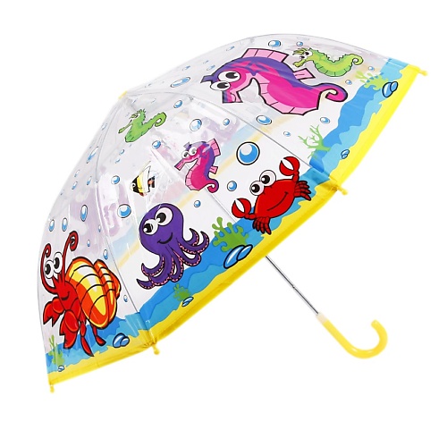 MARY POPPINS Зонт детский Подводный мир конверт для денег с днём свадьбы ручная работа зонт 8х16 см
