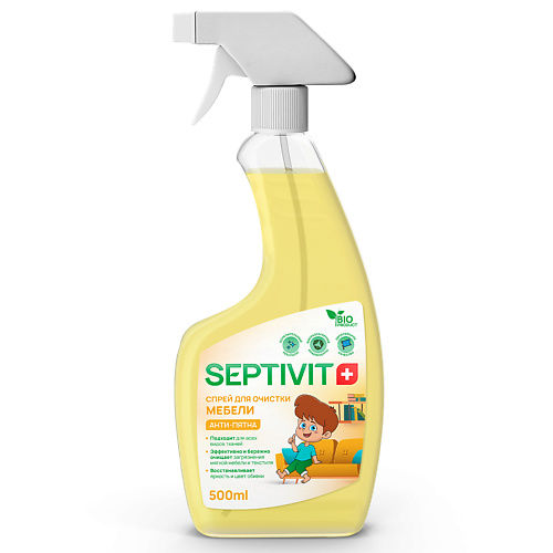 SEPTIVIT Универсальное чистящее средство для очистки мебели Анти-пятна 500 septivit универсальное чистящее средство для очистки мебели анти пятна 500