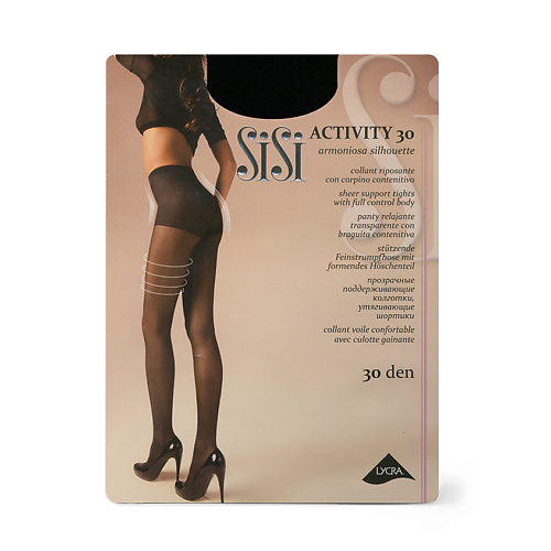 SISI Колготки женские ACTIVITY 30 minimi носки женские высокая резинка bianco 39 41 mini fresh 4103