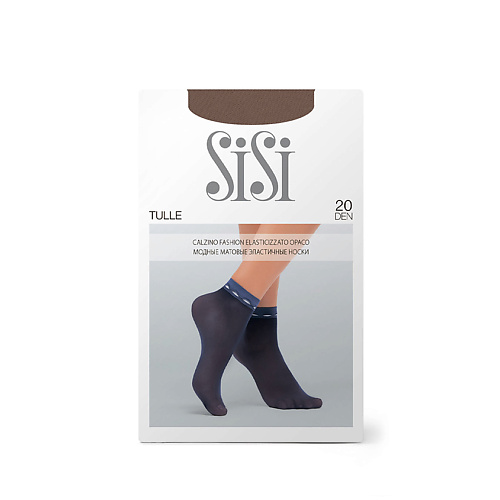 SISI Носки женские  TULLE minimi cotone 1201 носки женские однотонные укороченные grigio 0