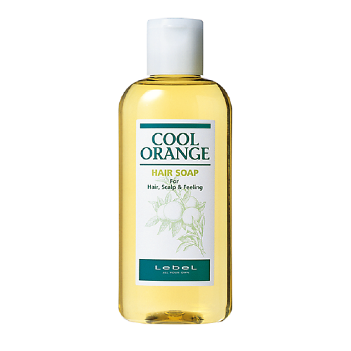 LEBEL Шампунь для волос COOL ORANGE HAIR SOAP COOL 200 кондиционер очиститель cool orange m 240 г