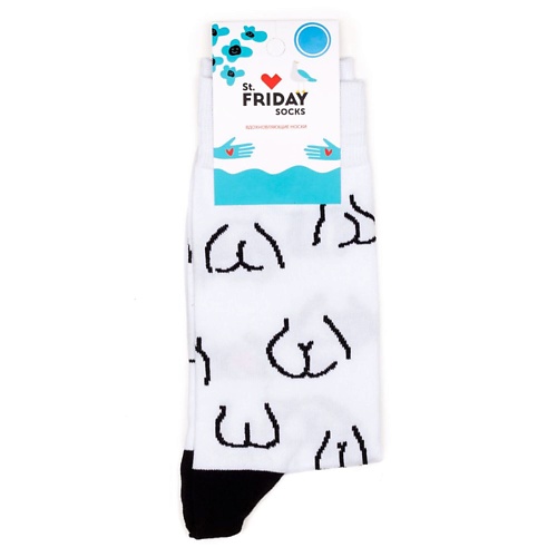 ST.FRIDAY Носки Персиковый шмяк st friday носки с котом сфинкс