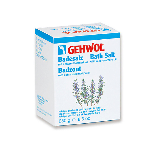GEHWOL Соль для ванны с маслом розмарина 10 размягчитель для ног gehwol