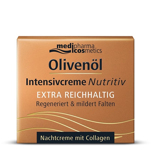 MEDIPHARMA COSMETICS Крем для лица интенсив питательный ночной Olivenol 50 medipharma cosmetics ночной крем hyaluron pharma lift 50