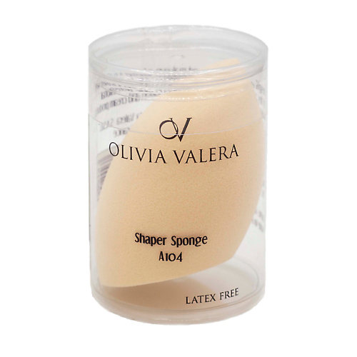 Спонж для нанесения макияжа OLIVIA VALERA Спонж для макияжа скошенный