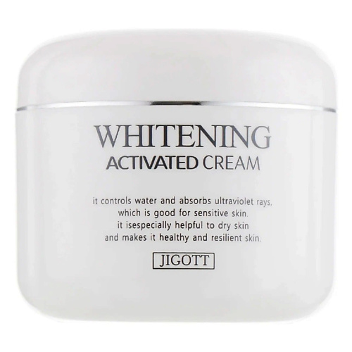JIGOTT Крем для лица Whitening  Activated 100 крем массажный осветляющий collagen whitening premium cleansing