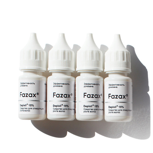 FAZAX Средство для стимуляции роста волос Depixil 15%  Набор 4х8 мл 32.0 набор для ресниц toplash lash set сыворотка для роста ресниц и тушь