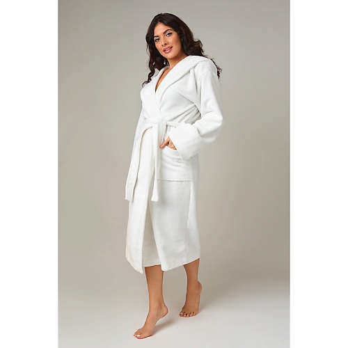 PECHE MONNAIE Женский бамбуковый махровый халат с капюшоном Formula SPORT 902 одеяло с капюшоном dino