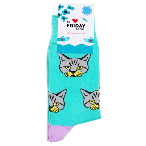 ST.FRIDAY Носки с котом Мурзик обыкновенный st friday носки fig you