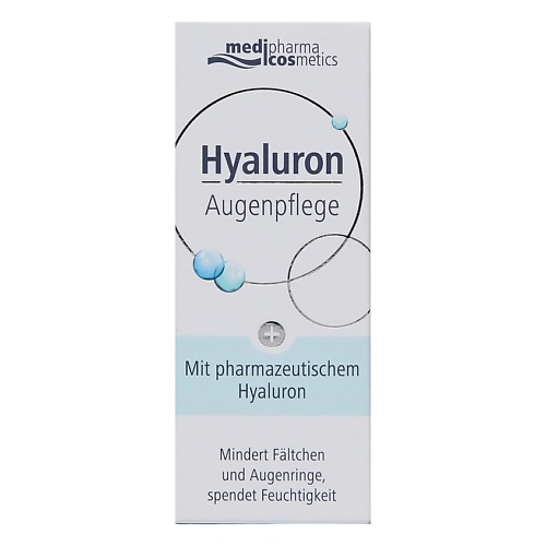 MEDIPHARMA COSMETICS Крем для кожи вокруг глаз Hyaluron 15 medipharma cosmetics ночной крем hyaluron pharma lift 50