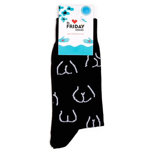 ST.FRIDAY Носки Персиковый шмяк Black st friday носки с котиком британская короткошёрстная кошка