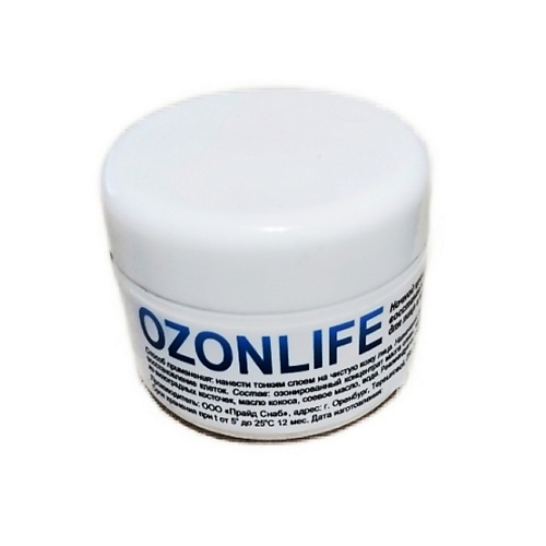OZONLIFE Ночной крем восстанавливающий увлажняющий с озонидами для лица и кожи вокруг глаз 50 payot стик адаптоген для области вокруг глаз увлажняющий source