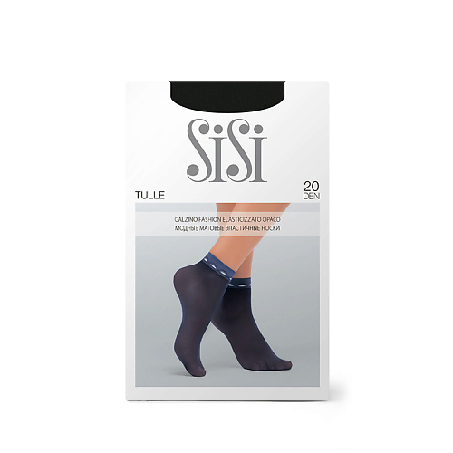 SISI Носки женские  TULLE minimi cotone 1201 носки женские однотонные укороченные grigio 0