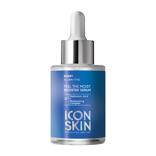 ICON SKIN Сыворотка-концентрат с гиалуроновой кислотой Feel The Moist 30.0 линза контактная acuvue 1 day moist bc 8 5 2 50 30
