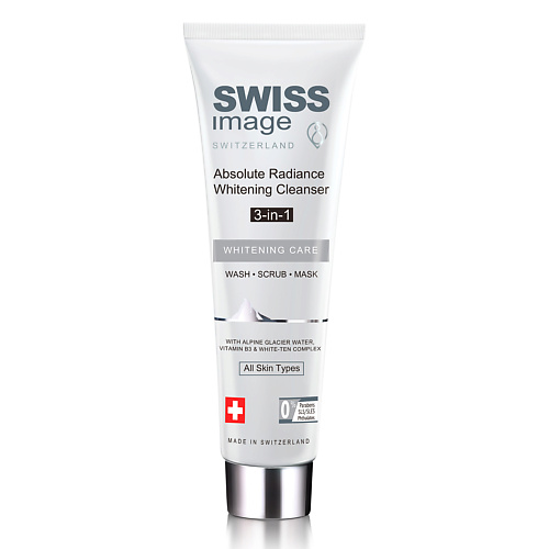 SWISS IMAGE Очищающее и осветляющее средство для лица, выравнивающее тон кожи 3-в-1 100.0 ecoderma молочко очищающее для лица cleansing milk facial cleaning