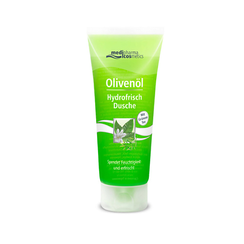 фото Medipharma cosmetics olivenol гель для душа "зеленый чай"