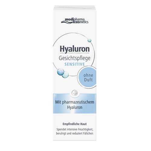 MEDIPHARMA COSMETICS Hyaluron крем для лица для чувствительной кожи 50 medipharma cosmetics ночной крем hyaluron pharma lift 50