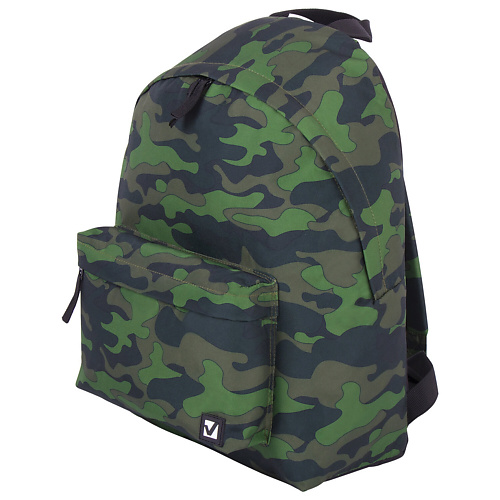 BRAUBERG Рюкзак сити-формат Зеленый камуфляж brauberg рюкзак с отделением для ноутбука usb порт leader