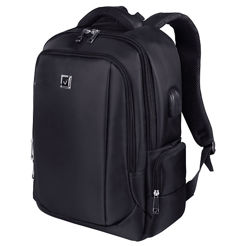BRAUBERG Рюкзак с отделением для ноутбука USB-порт, Leader brauberg рюкзак сити формат камуфляж