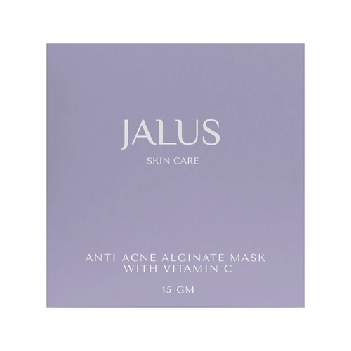 JALUS Альгинатная маска против воспалений с витамином С 15 jalus альгинатная маска выравнивающая тон с экстрактом клубники 15