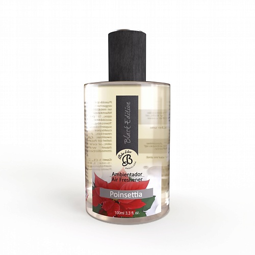BOLES D'OLOR Духи-спрей для дома Пуансеттия Poinsettia (Black Edition) 100 boles d olor спрей защита от запаха животных воздух oxygen 100