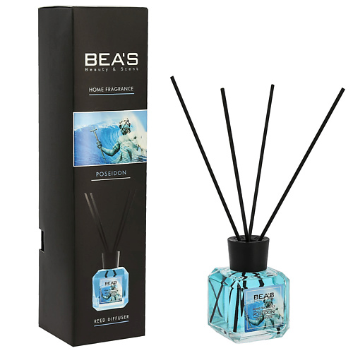 BEAS Диффузор для дома Reed Diffuser Poseidon - Посейдон 120