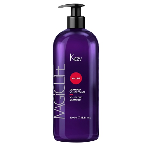 KEZY Шампунь для объёма для всех типов волос MAGIC LIFE VOLUME 1000 шампунь для придания объёма тонким и наэлектризованным волосам extra volume shampoo