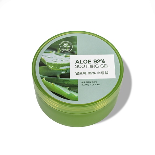 SEOHWABI Успокаивающий гель с алоэ 92% / ALOE 92% SOOTHING GEL 300.0 нежный успокаивающий тоник soft soothing tonic 2001p 250 мл
