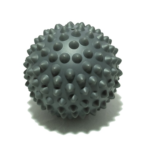 Шар массажный ORIGINAL FITTOOLS Мяч массажный 9 см Grey