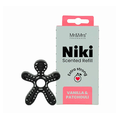 MR & MRS FRAGRANCE Сменный блок ароматизатора NIKI VANILLA & PATCHOULY 1 habano vanilla