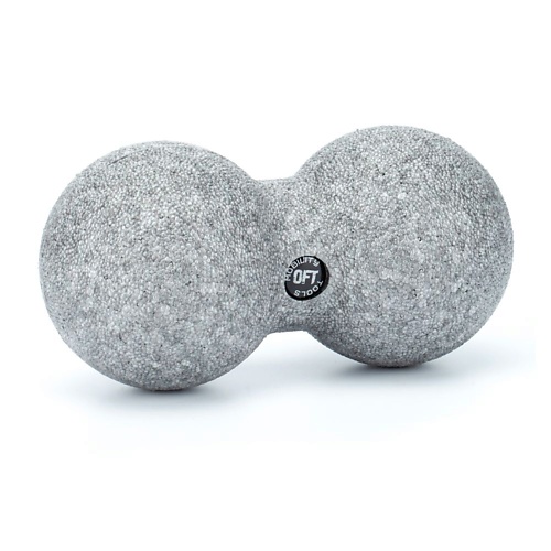 ORIGINAL FITTOOLS Шар массажный 16*8 см сдвоенный Grey original fittools мяч массажный 9 см для мфр одинарный