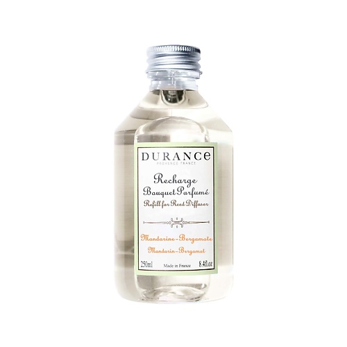 DURANCE Рефилл Мандарин и бергамот Mandarin - Bergamot 250 durance аромат для ткани ок хлопка cotton flower 50