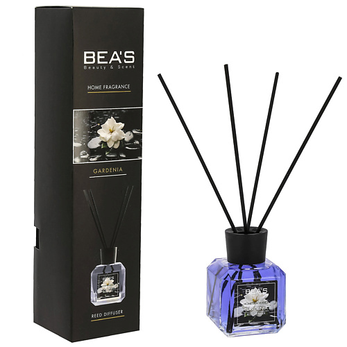 BEAS Диффузор для дома Reed Diffuser Гардения 120 beas диффузор для дома reed diffuser jasmine жасмин 120
