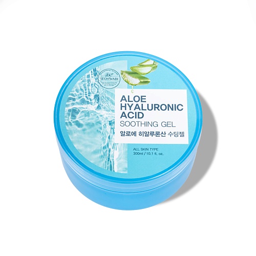 фото Seohwabi успокаивающий гель с алоэ и гиалуроновой кислотой /aloe hyaluronic acid soothing gel