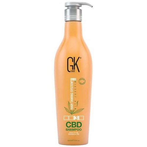 GKHAIR Шампунь для волос CBD Shampoo Vegan Line 650 шампунь c ehko basics line farbstabil 250 мл