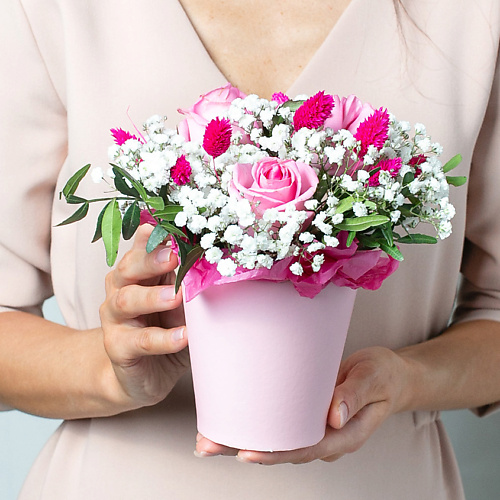 ЛЭТУАЛЬ FLOWERS Грация лэтуаль flowers букет из персиковых роз 51 шт 40 см