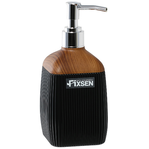 FIXSEN Дозатор для жидкого мыла BLACK WOOD дозатор для жидкого мыла fixsen hotel врезной fx 31012c