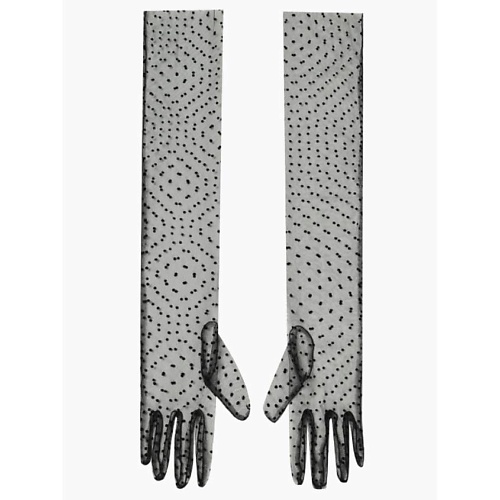 GOVORILI Перчатки длинные женские из сетки длинные бигуди flex серые 254 мм 19 мм