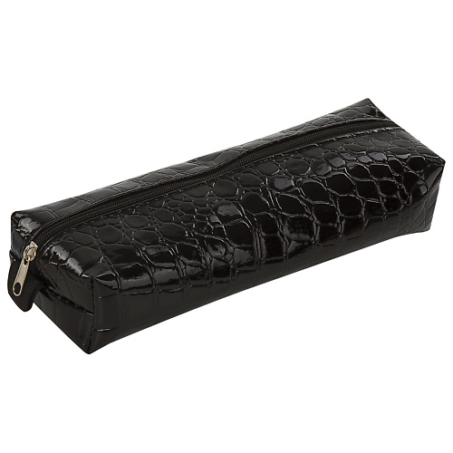 BRAUBERG Пенал-косметичка Ultra black, крокодиловая кожа brauberg пенал косметичка ткань mint