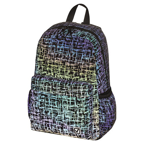 BRAUBERG Рюкзак BRIGHT Net светящийся рисунок рюкзак светоотражающий 30 см х 15 см х 40 см мышонок микки маус