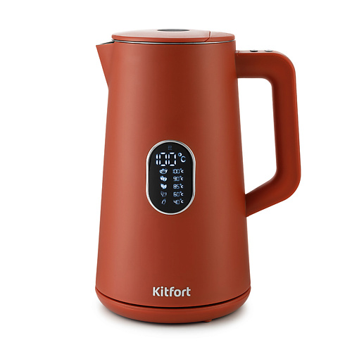 KITFORT Чайник КТ-6115-3 1.0 kitfort чайник kt 6140 4 бело оранжевый
