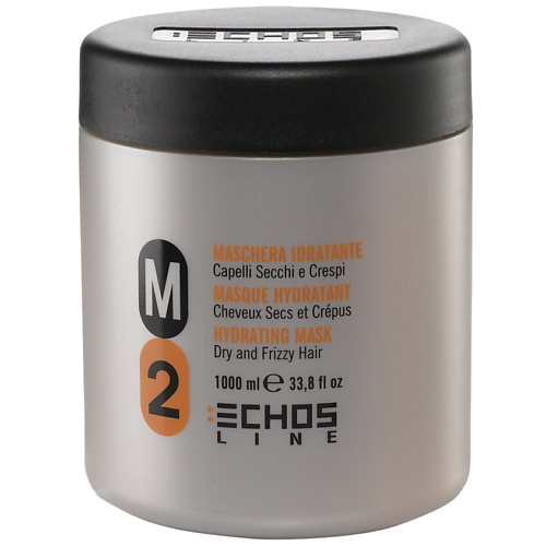 ECHOS LINE Маска для сухих и вьющихся волос с экстрактом кокоса M2 1000 маска для очень сухих толстых волос nutritive