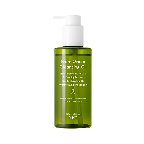 Масло для снятия макияжа PURITO Очищающее гидрофильное масло From Green Cleansing Oil