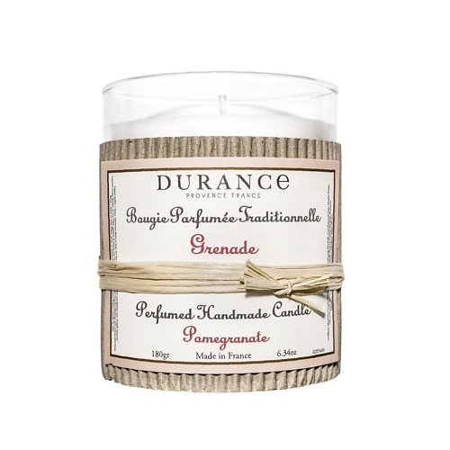 DURANCE Ароматическая свеча Гранат Pomegranate 180 durance аромат для ткани свежее белье fresh linen 50
