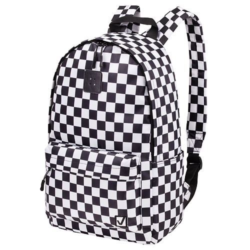 BRAUBERG Рюкзак Black and White, потайной карман brauberg рюкзак checkered карман антивор